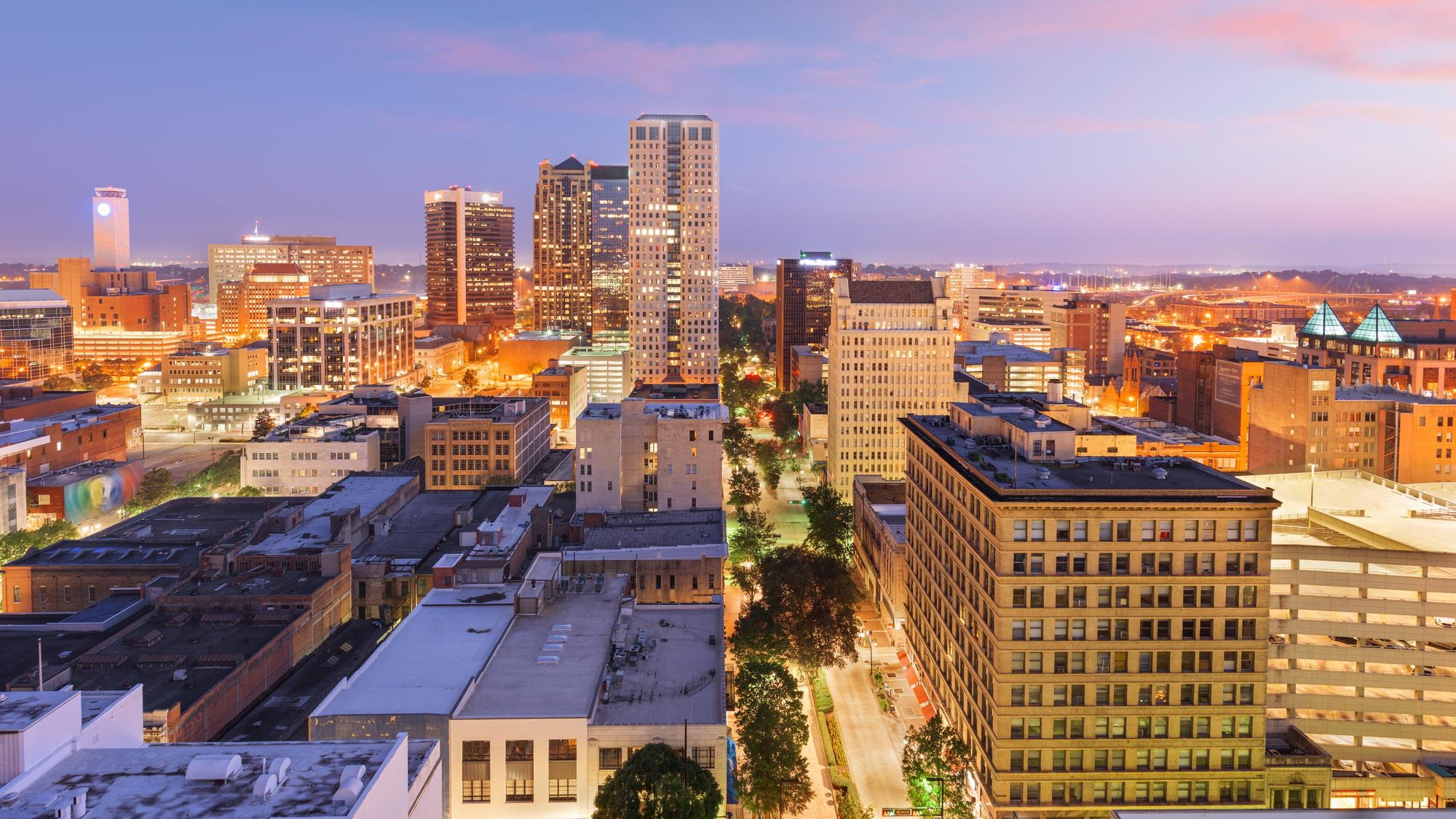 Birmingham Alabama USA Skyline